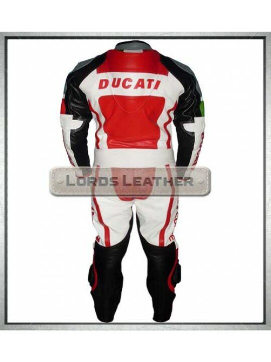 Ducati Corse 09 Red Color 1 Pcs Motorcycle Leather Suit