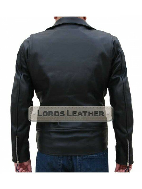 Ghost Rider Movie Johnny Blaze Leather Motorcycle Jacket Biker