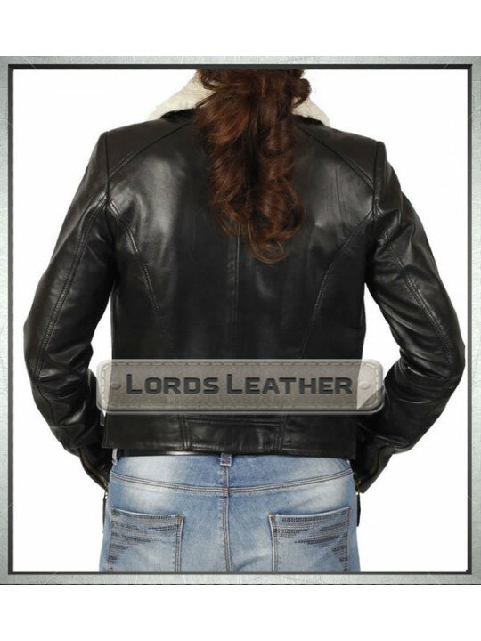 Racing Crusier Ladies Biker Style Leather Jackets