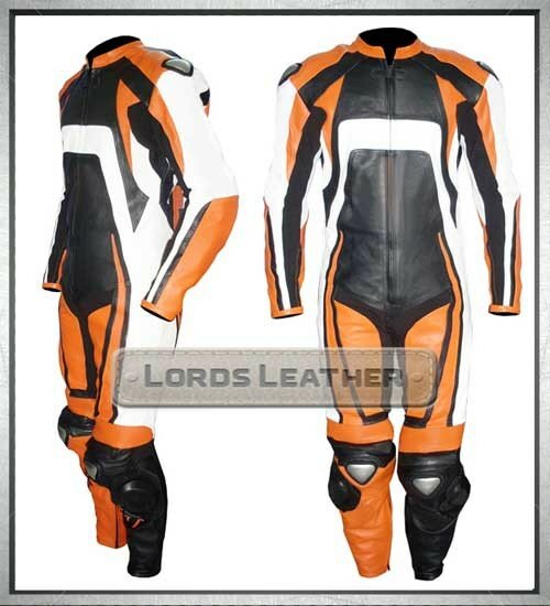 KTM Brno Metal Slider Men Motorcycle Leather Suit