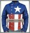 Captain America The first Avenger jacket, US Flage leather jackets, captain America jacket replica, Steve Rogers jacket, Chris Evans leather jacket, movie leather jackets, fashion leather jackets