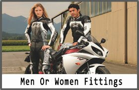 Men Ladies Biker Suit Fittings